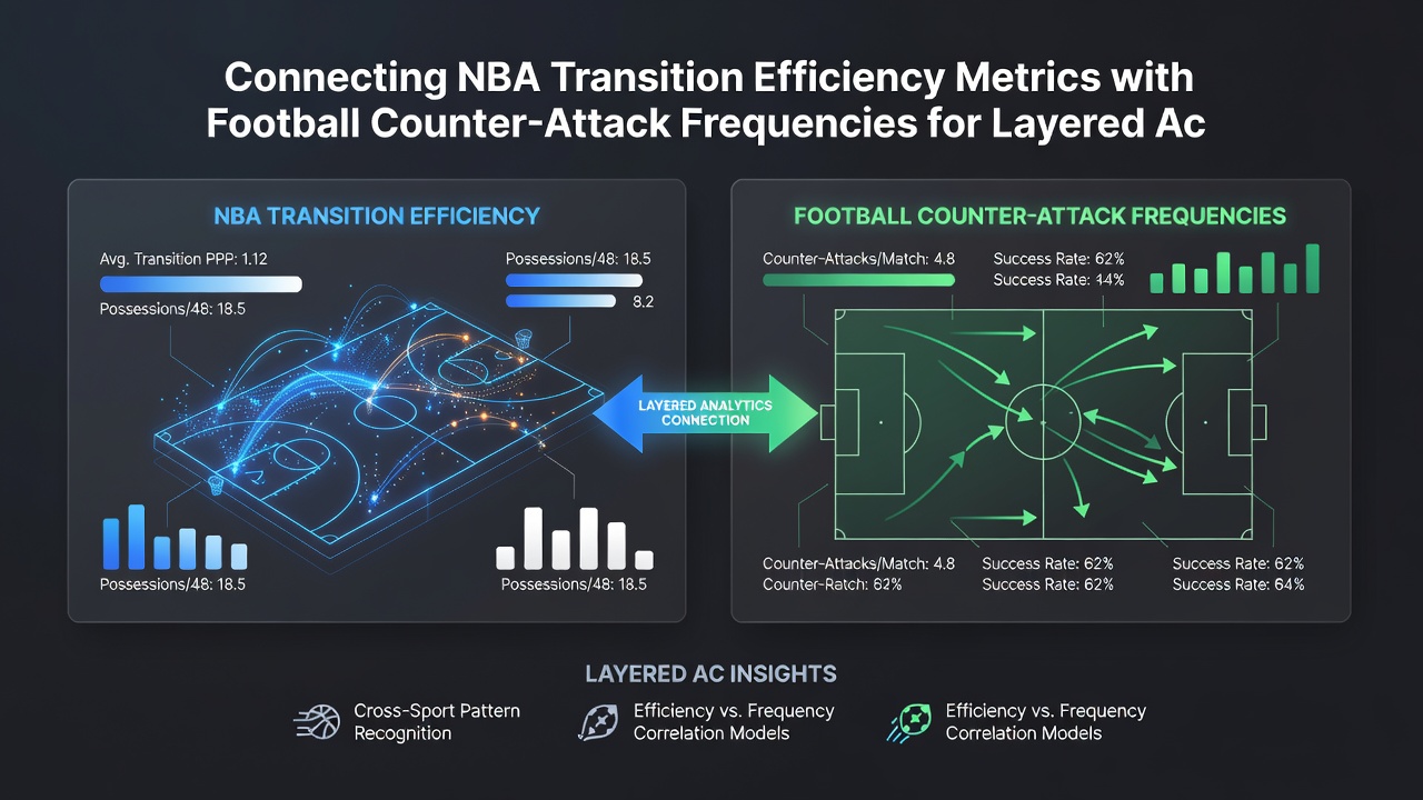 Data visualization of accumulator layering that combines basketball transition stats with soccer counter frequencies