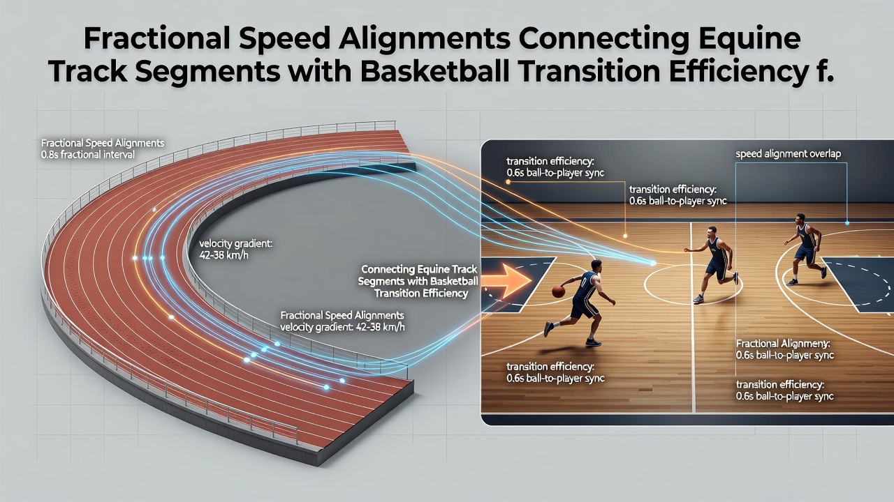 Diagram illustrating layered parlay connections between horse racing segments and basketball transitions