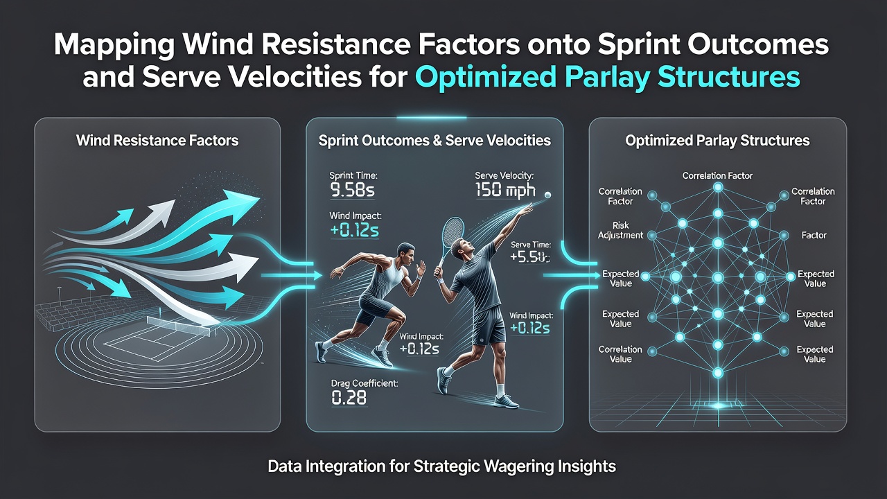 Mapping Wind Resistance Factors onto Sprint Outcomes and Serve Velocities for Optimized Parlay Structures