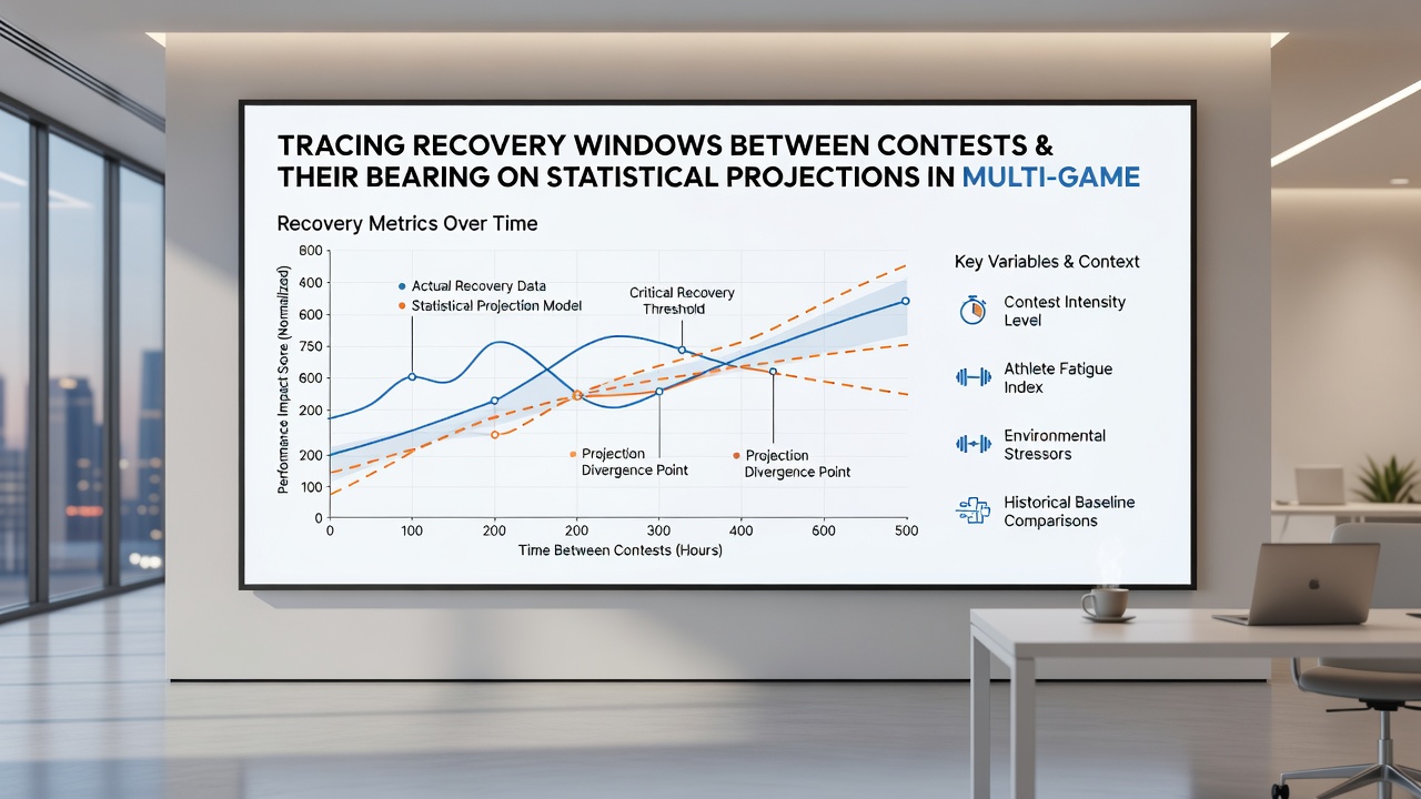 Chart showing performance metric adjustments correlated with varying rest intervals across sports leagues